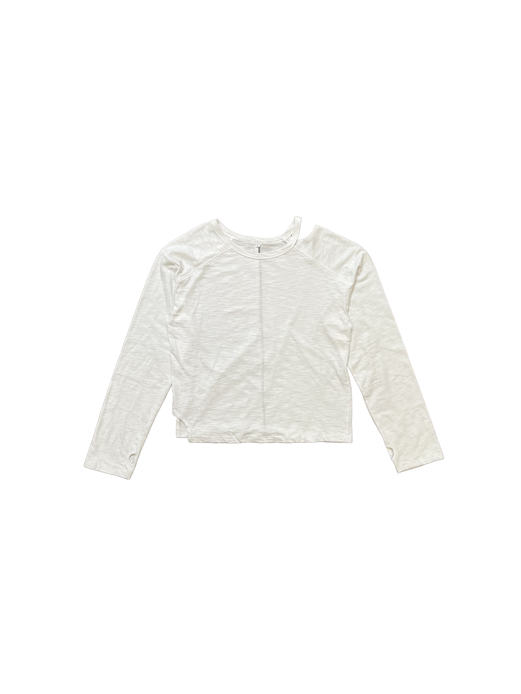 White Vented Longsleeve V2