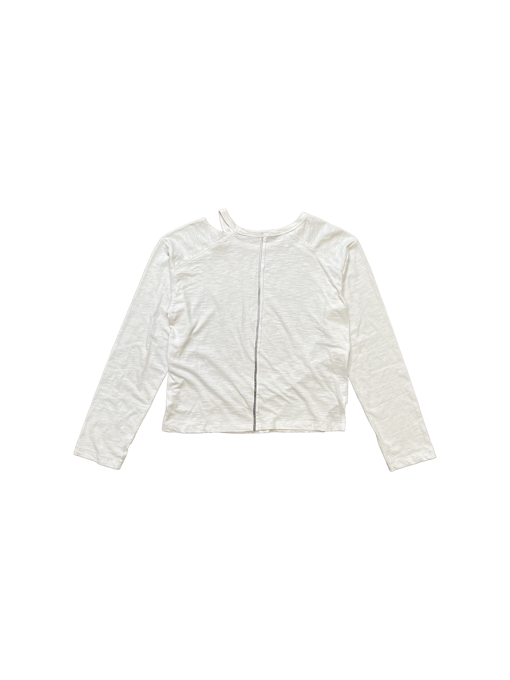 White Vented Longsleeve V2
