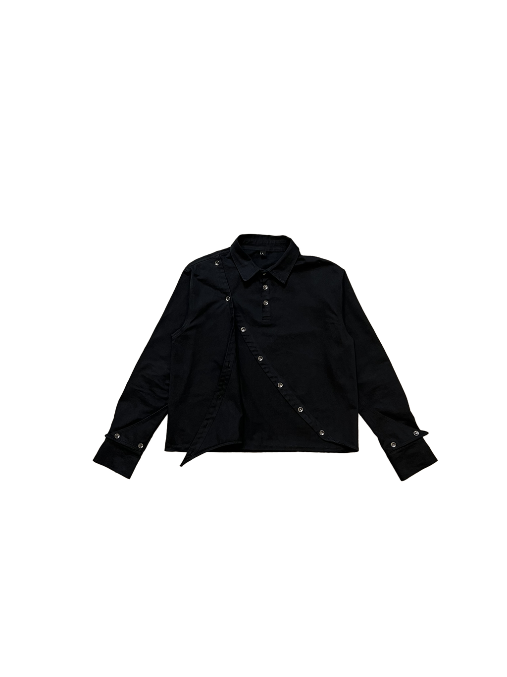 Asymmetrical Button Up