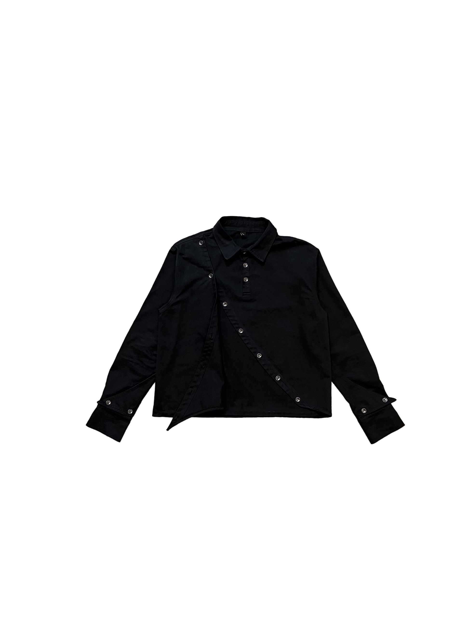 Asymmetrical Button Up