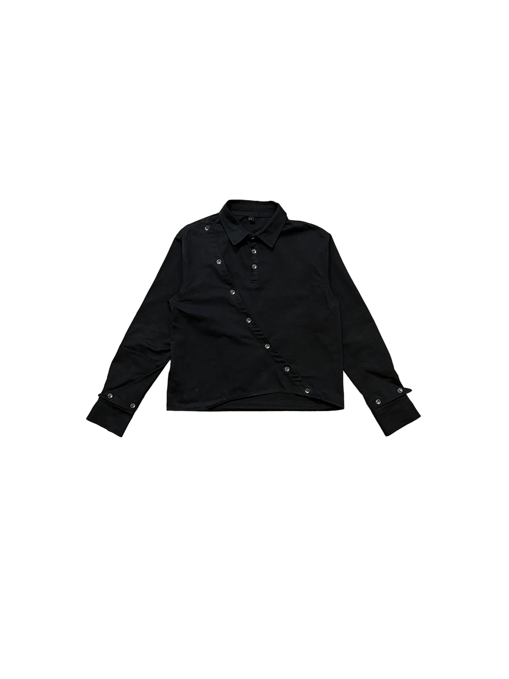 Asymmetrical Button Up