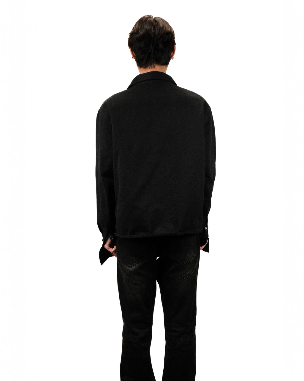 Asymmetrical Button Up